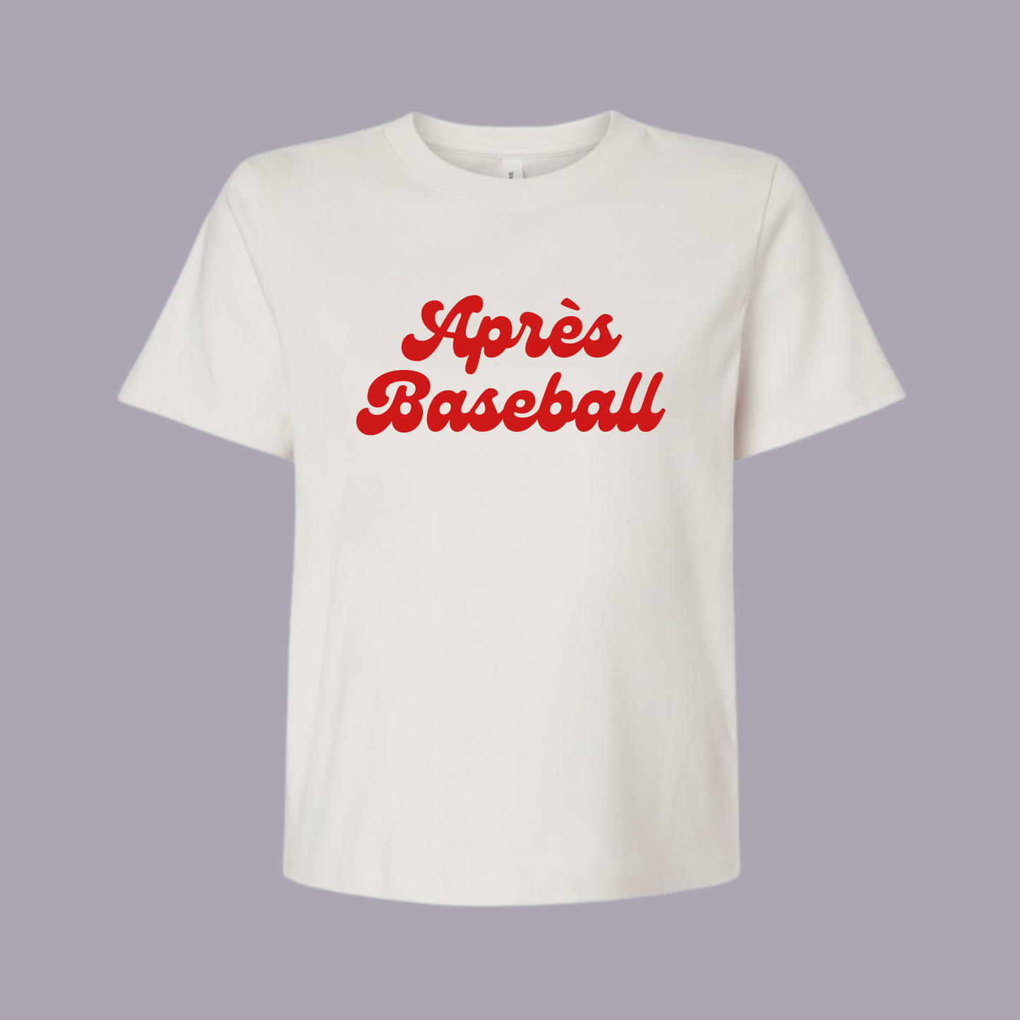 Après Baseball Boxy Tee