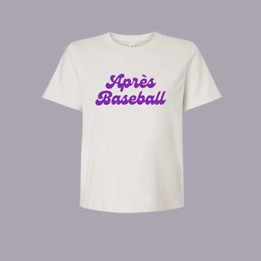 Après Baseball Boxy Tee