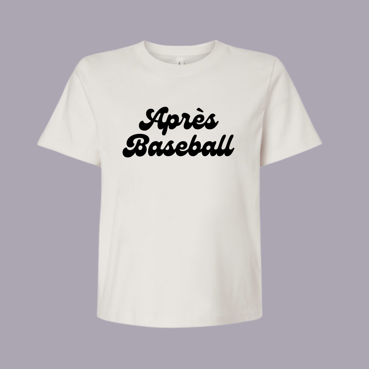 Après Baseball Boxy Tee