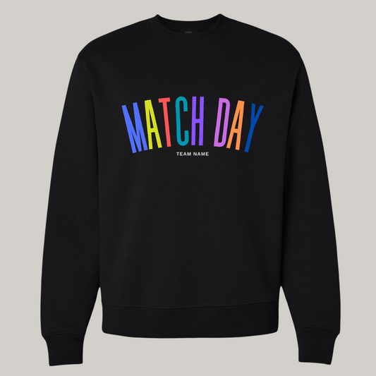 So many colors! Match Day Crew Neck