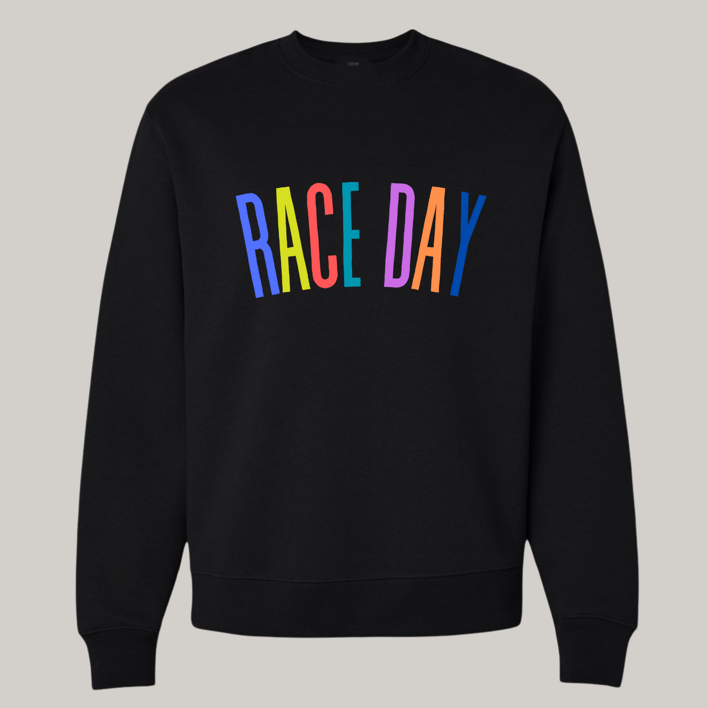 So many colors! Race Day Crew Neck