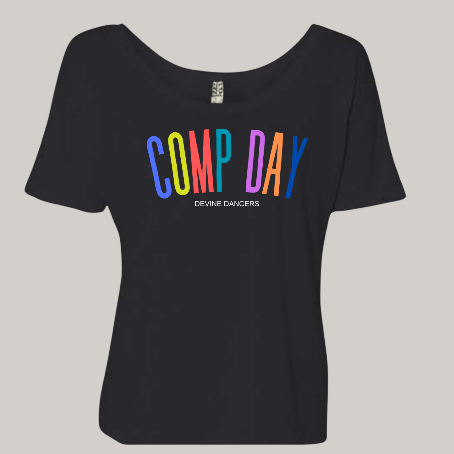 So many colors! Comp Day Lightweight Slouchy Tee