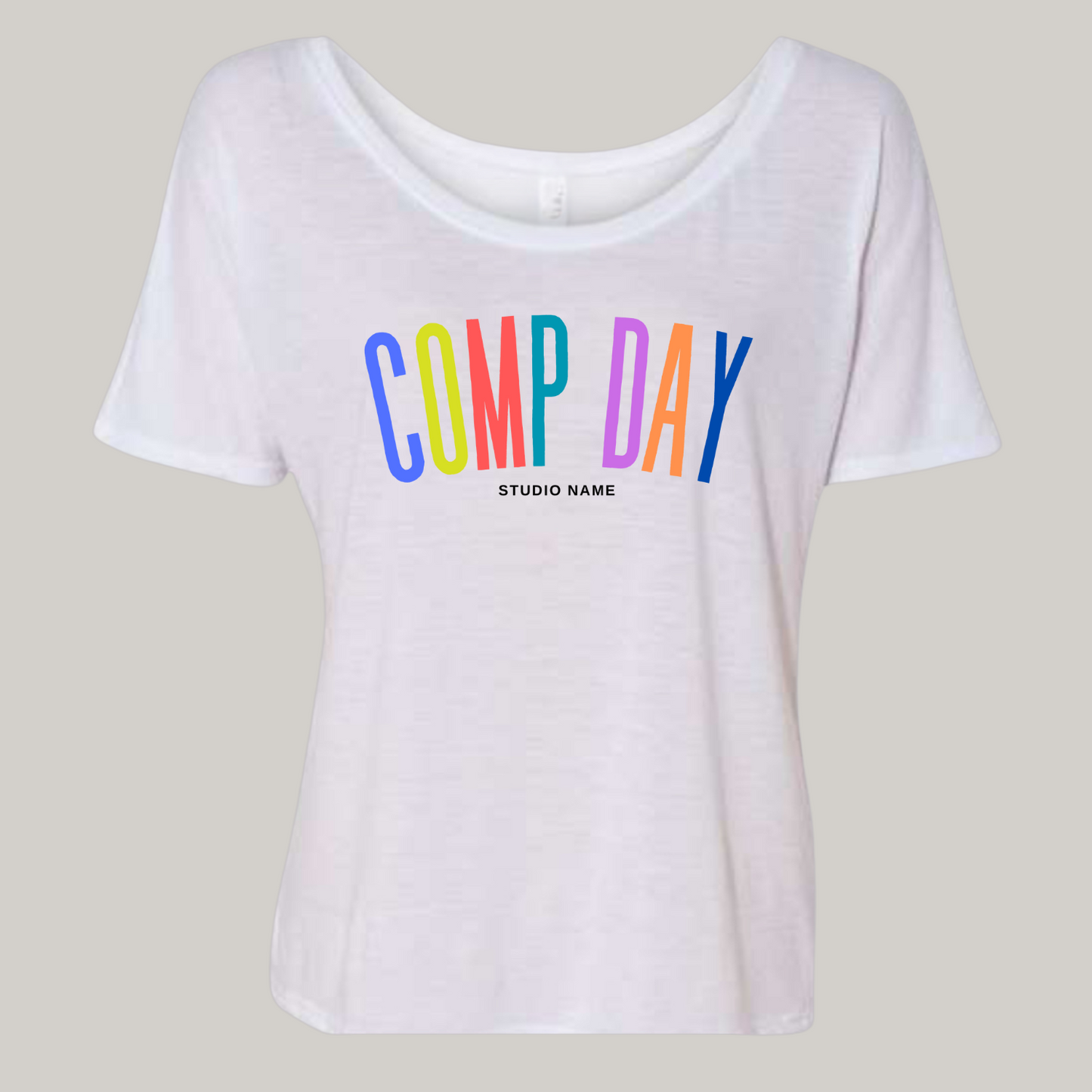 So many colors! Comp Day Lightweight Slouchy Tee
