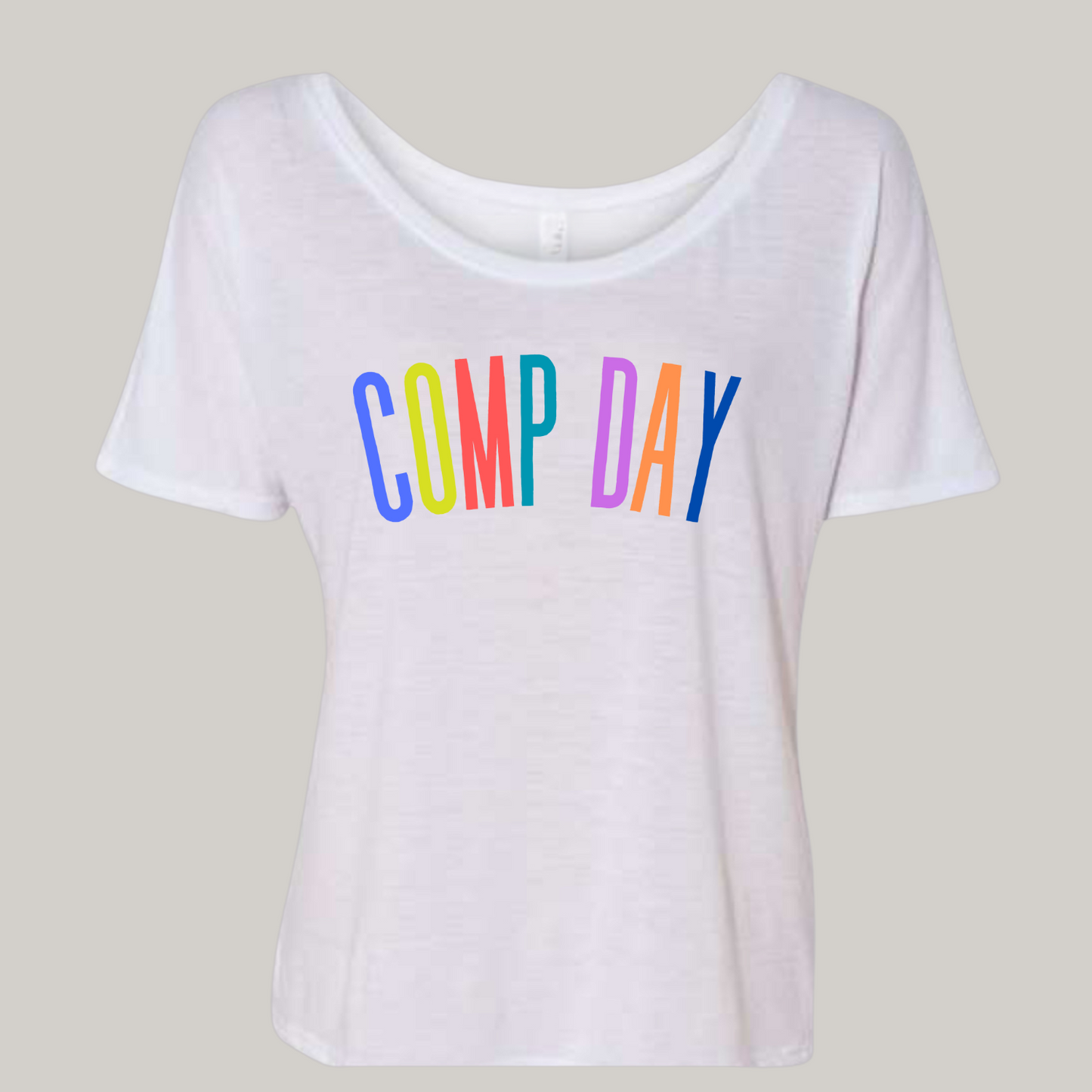 So many colors! Comp Day Lightweight Slouchy Tee
